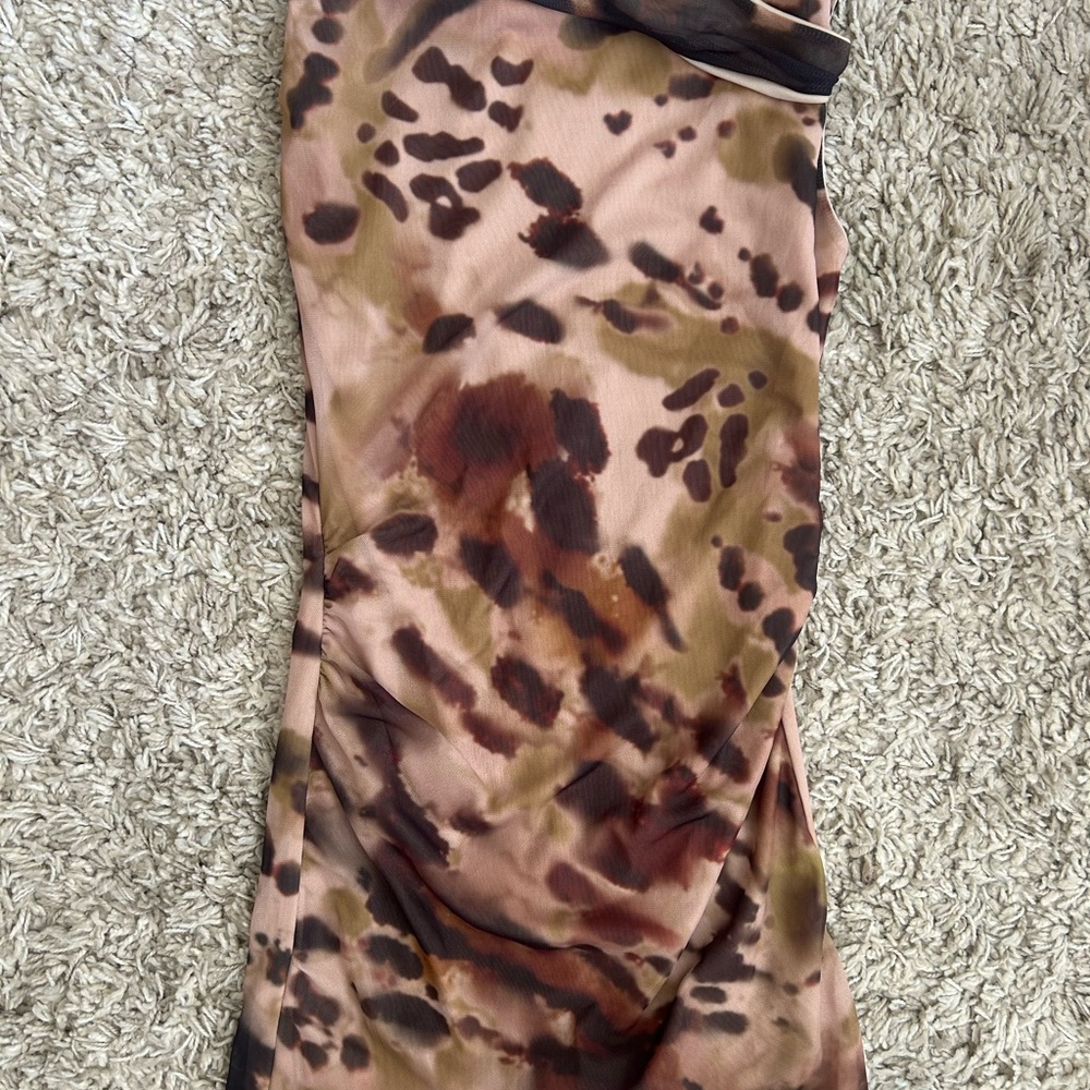 PrettyLittleThing printed dress